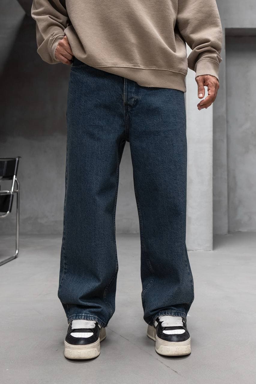 Classic Straight Fit Medium Wash Jeans
