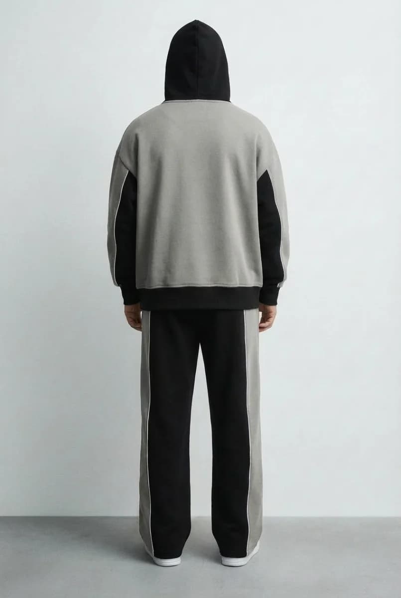 Colorblock Hoodie Tracksuit
