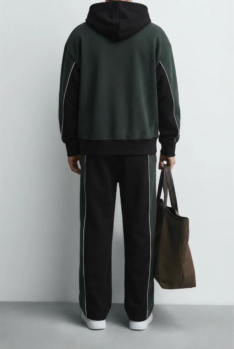 Colorblock Hoodie Tracksuit