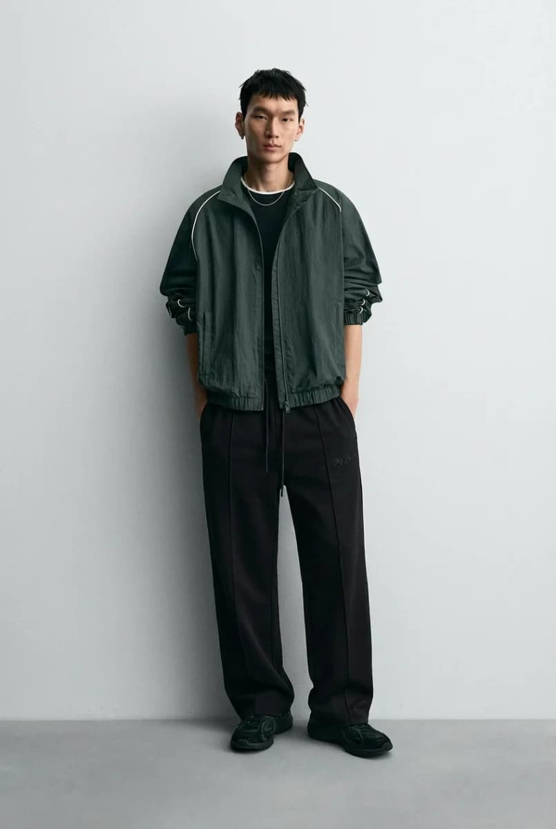 Relaxed Fit Cotton Trousers