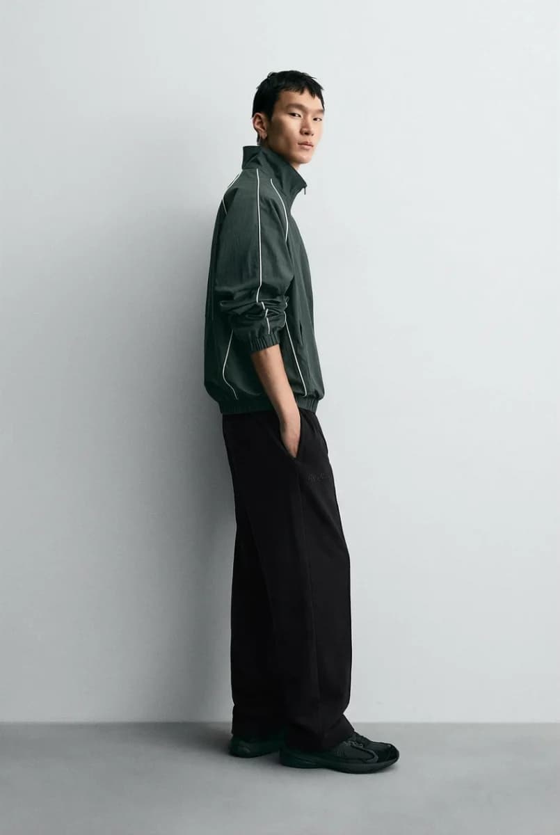 Relaxed Fit Cotton Trousers