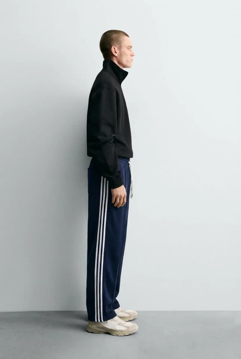 Wide Leg Track Pants