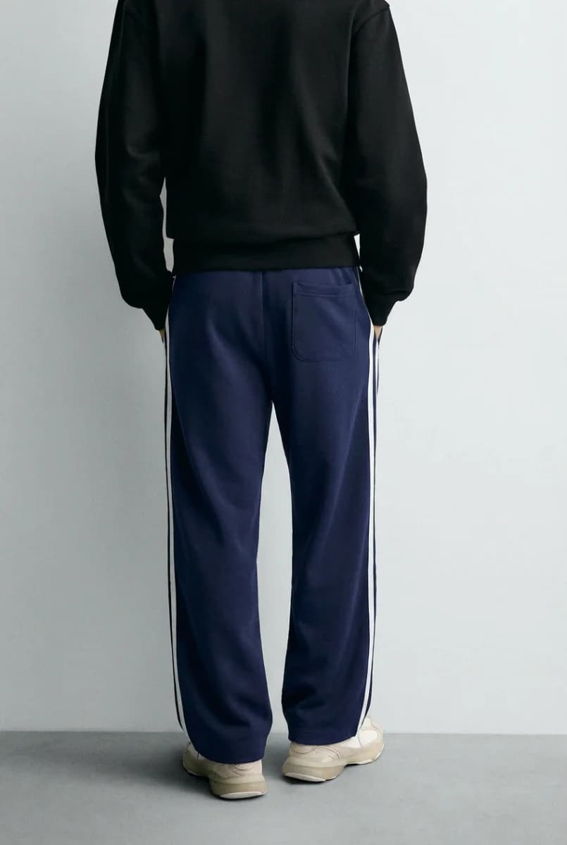 Wide Leg Track Pants