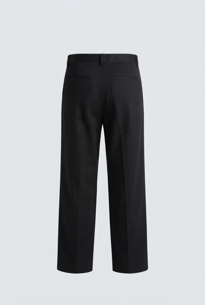 Wide Leg Tailored Trousers