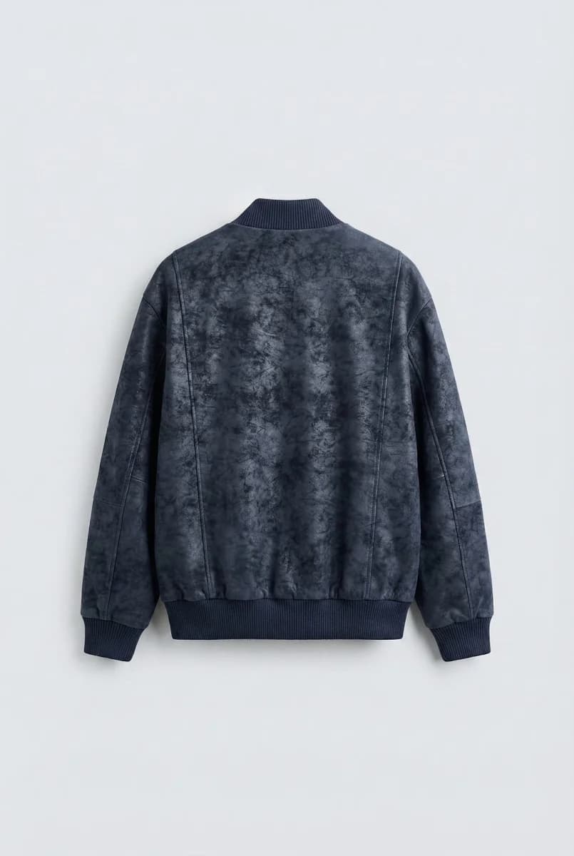 Бомбер Midnight Suede