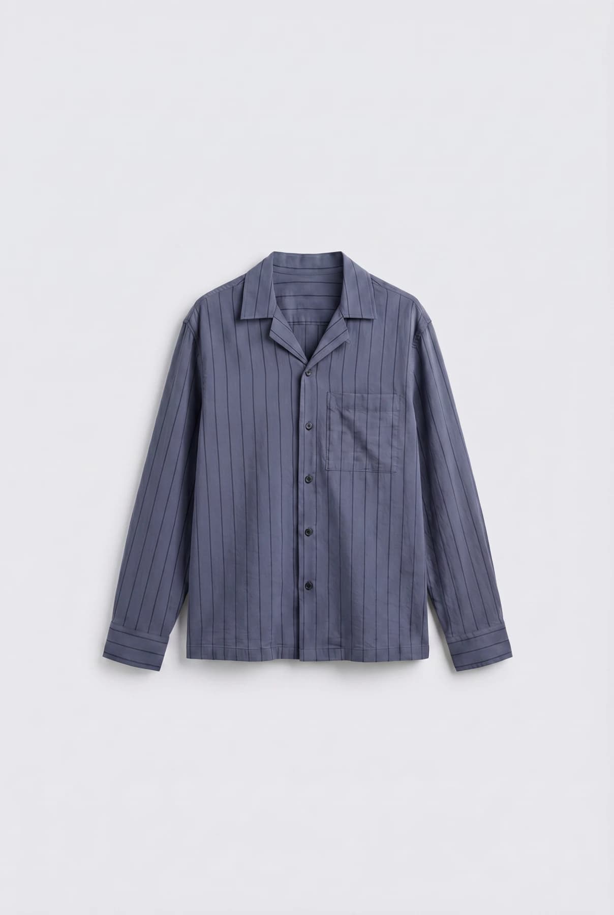 Рубашка Camp Collar Pinstripe